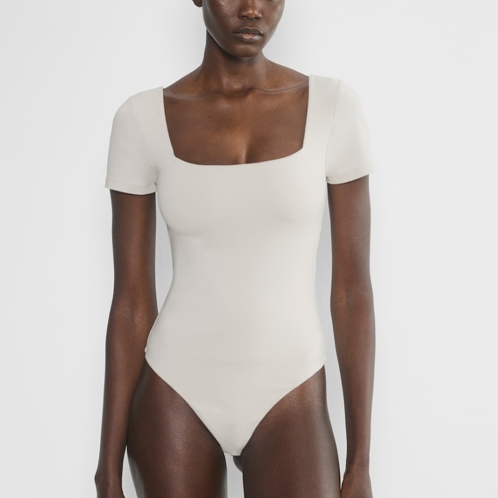 Aritzia Babaton Contour Straight Neck Bodysuit